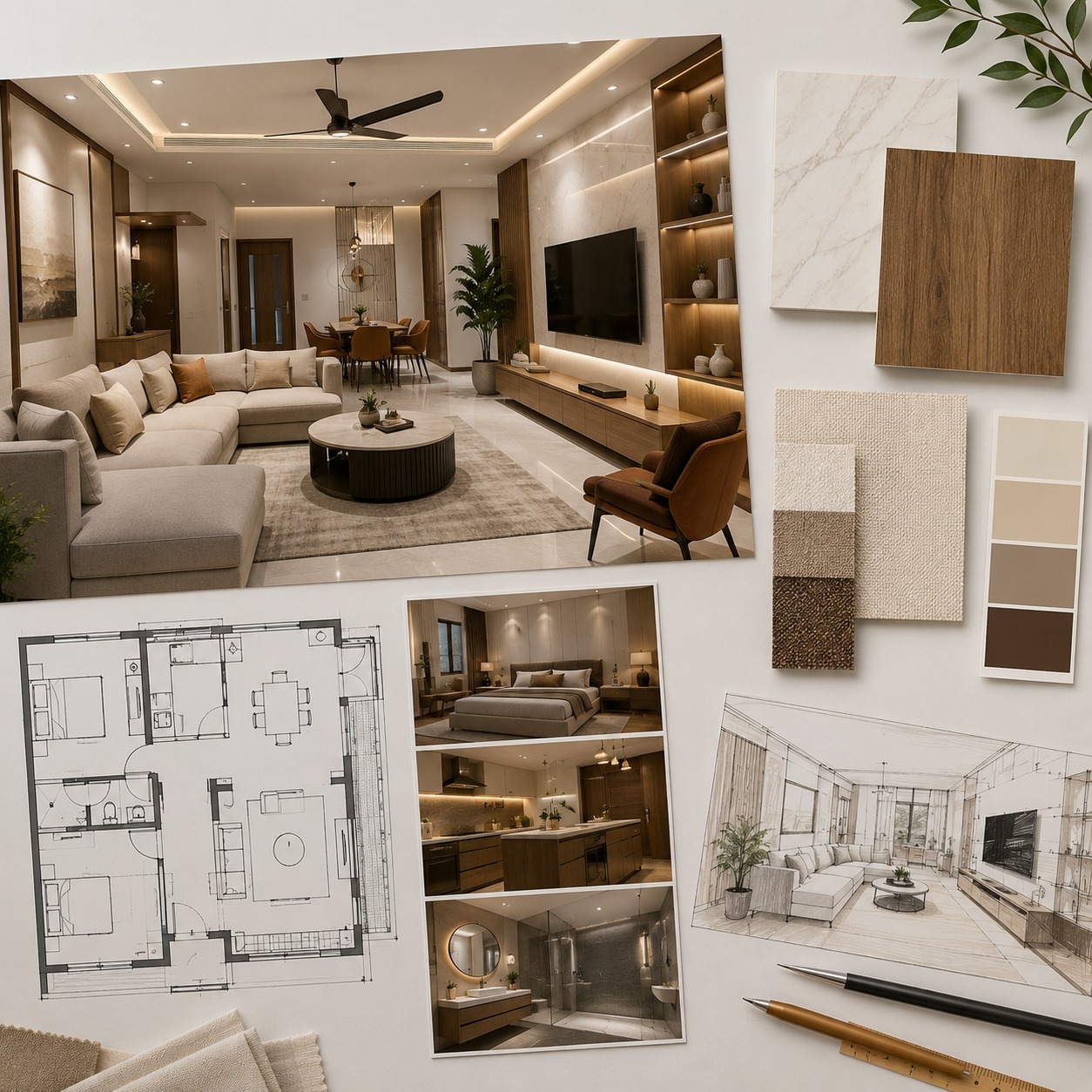 Modern residential and commercial building design